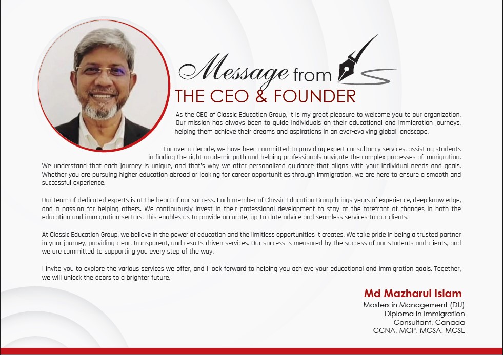Message from Our CEO